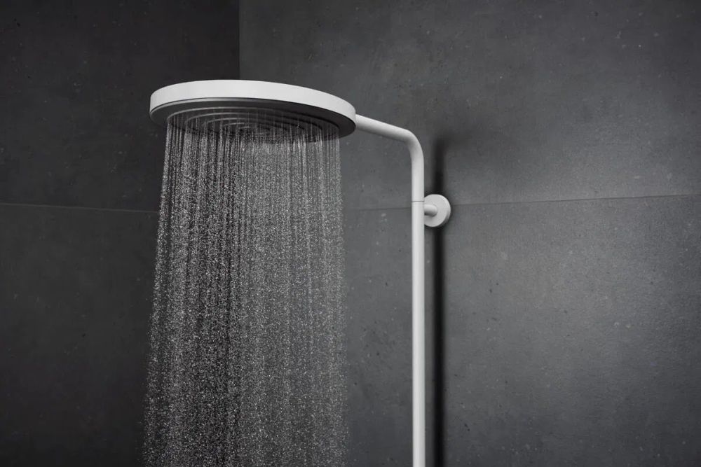 Душова система з термостатом Hansgrohe Pulsify S Puro білий матовий 24222700