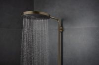 Душевая система с термостатом Hansgrohe Pulsify S Puro бронза 24223140
