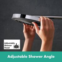 Душова система з термостатом Hansgrohe Pulsify S Puro хром 24232000