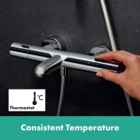 Душова система з термостатом Hansgrohe Pulsify S Puro хром 24232000