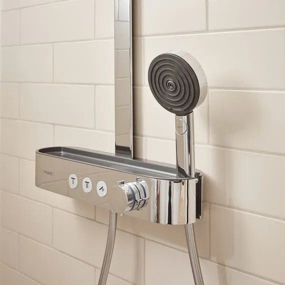 Душова система з термостатом Hansgrohe Pulsify S хром 24240000