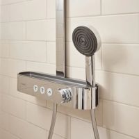 Душова система з термостатом Hansgrohe Pulsify S хром 24240000