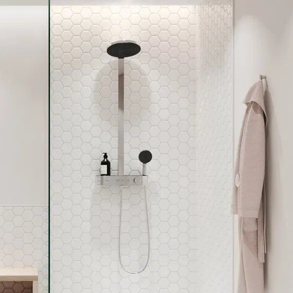 Душова система з термостатом Hansgrohe Pulsify S хром 24240000
