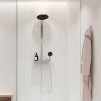Душова система з термостатом Hansgrohe Pulsify S хром 24240000