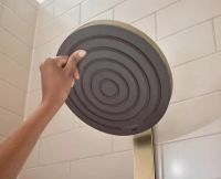 Душова система з термостатом Hansgrohe Pulsify бронза 24240140