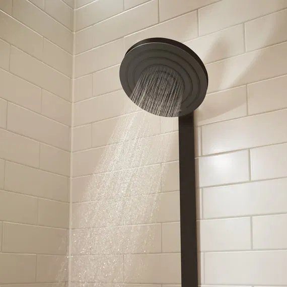 Душевая система с термостатом Hansgrohe Pulsify черный матовый 24241670