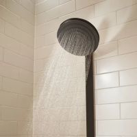 Душевая система с термостатом Hansgrohe Pulsify черный матовый 24241670