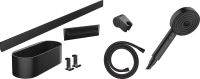 Душовий гарнітур Hansgrohe WallStoris чорний матовий 24291670