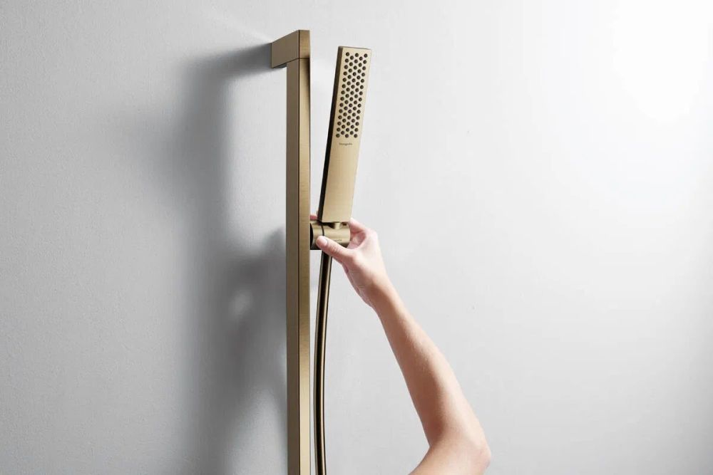 Ручний душ Hansgrohe Pulsify E чорний матовий хром 24320340