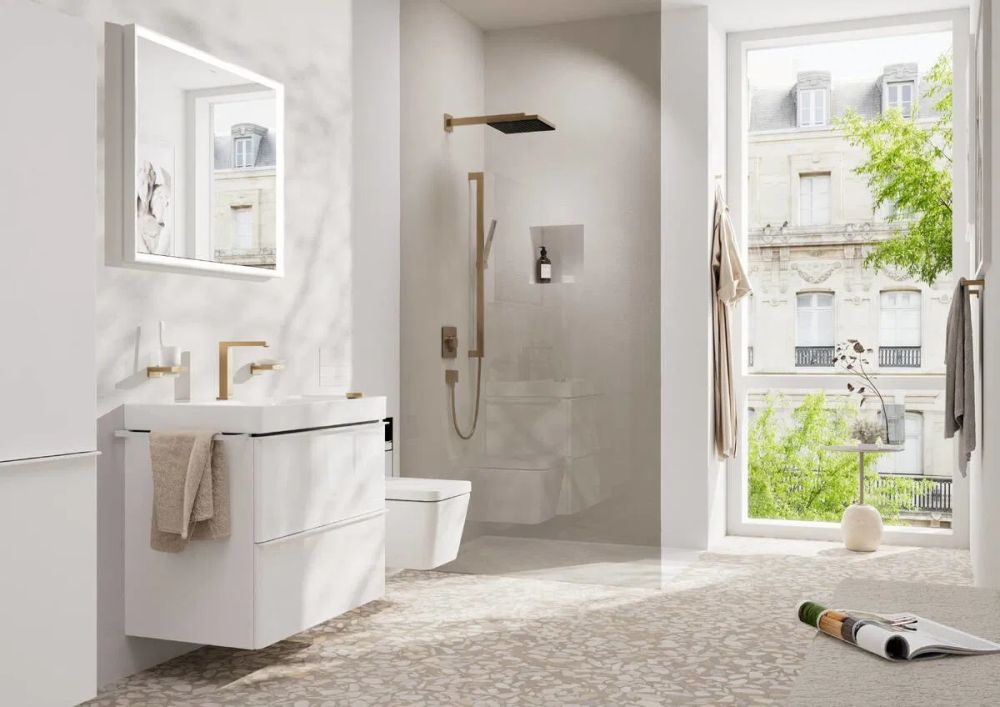 Ручной душ Hansgrohe Pulsify E золото 24321990