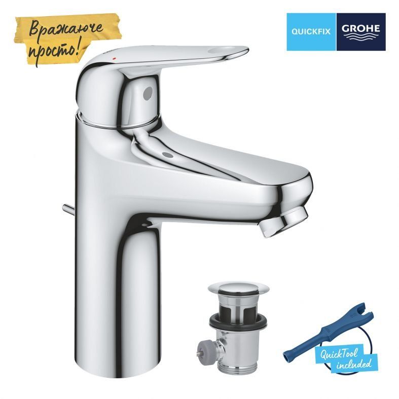 Змішувач для раковини Grohe Swift хром 24325001