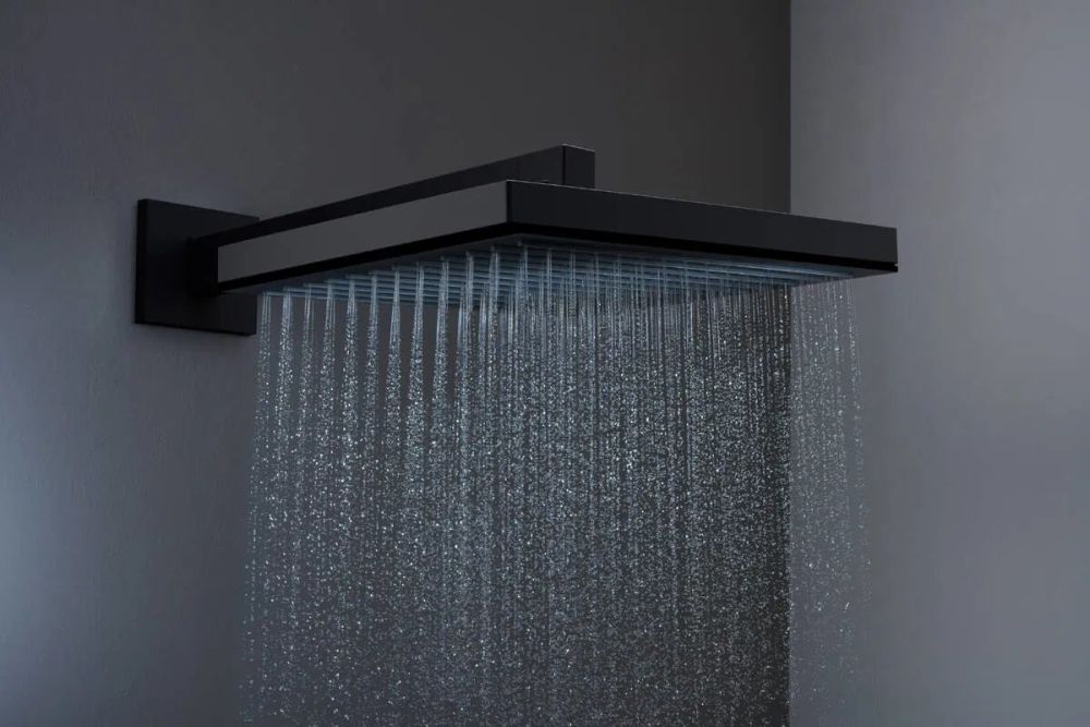 Верхній душ Hansgrohe Pulsify E чорний матовий 24330670