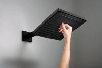 Верхній душ Hansgrohe Pulsify E чорний матовий 24331670