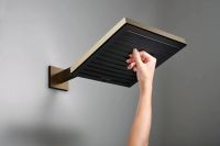 Тримач для верхнього душу Hansgrohe бронза 24337140