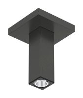 Тримач для верхнього душу Hansgrohe чорний матовий хром 24338340