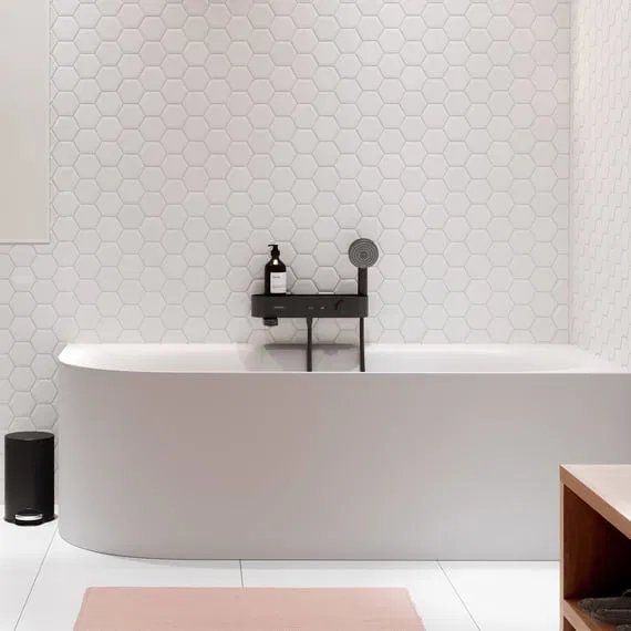 Змішувач для ванни Hansgrohe ShowerTablet Select чорний матовий 24340670
