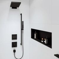 Верхній душ Hansgrohe Pulsify E чорний матовий 24351670