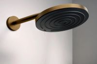 Держатель для верхнего душа Hansgrohe бронза 24357140