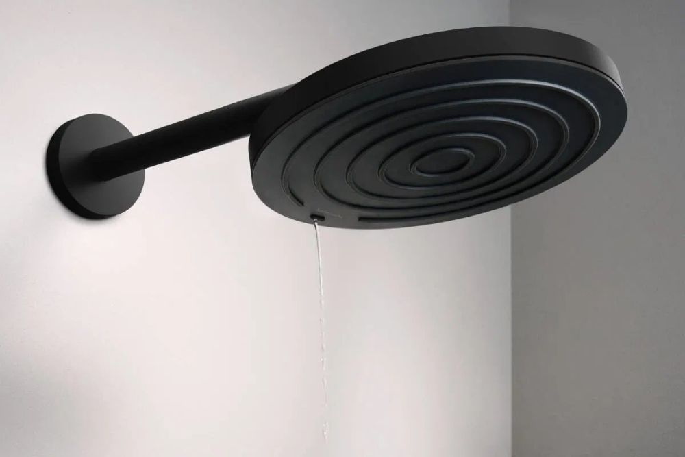 Держатель для верхнего душа Hansgrohe черный матовый 24357670