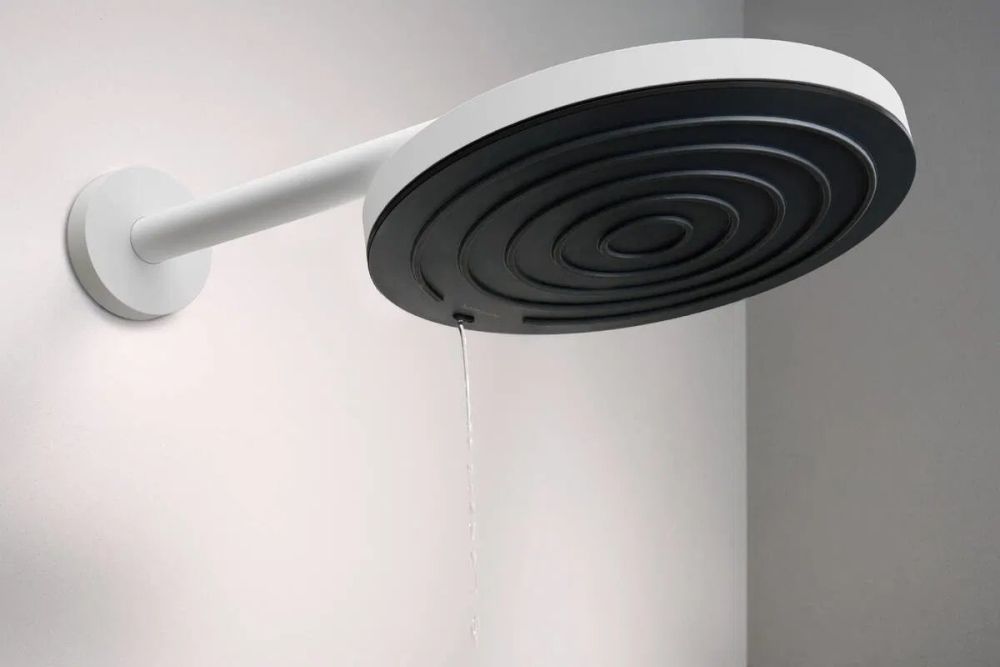 Держатель для верхнего душа Hansgrohe белый матовый 24357700