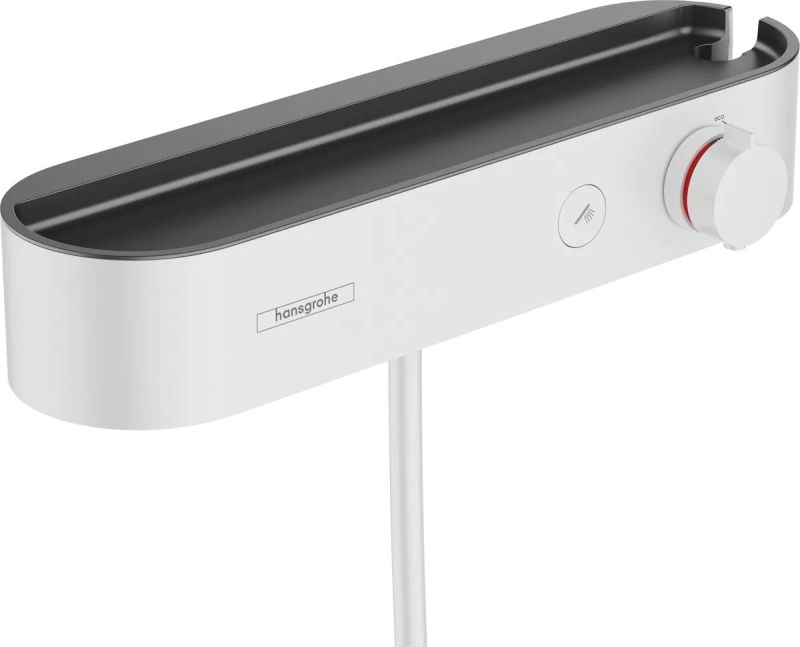 Змішувач для душу Hansgrohe ShowerTablet Select білий матовий 24360700