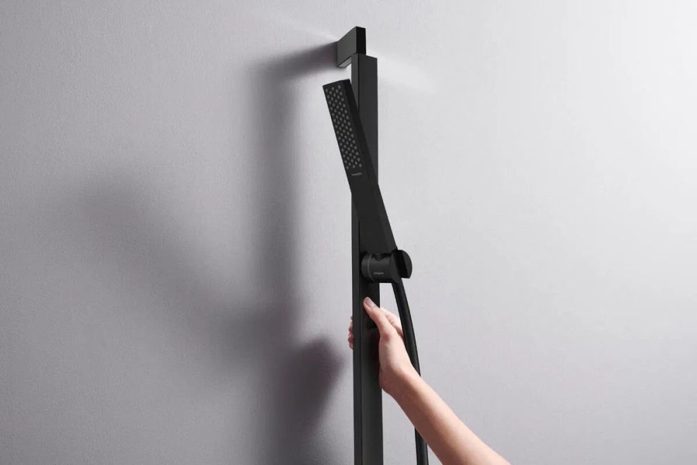 Душовий гарнітур Hansgrohe Pulsify E чорний матовий 24370670