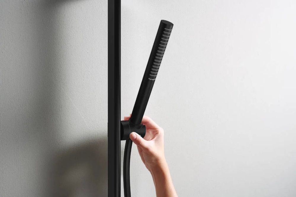 Душевой гарнитур Hansgrohe Pulsify S черный матовый 24373670