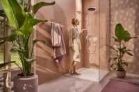 Душевой гарнитур Hansgrohe Pulsify S белый матовый 24383700