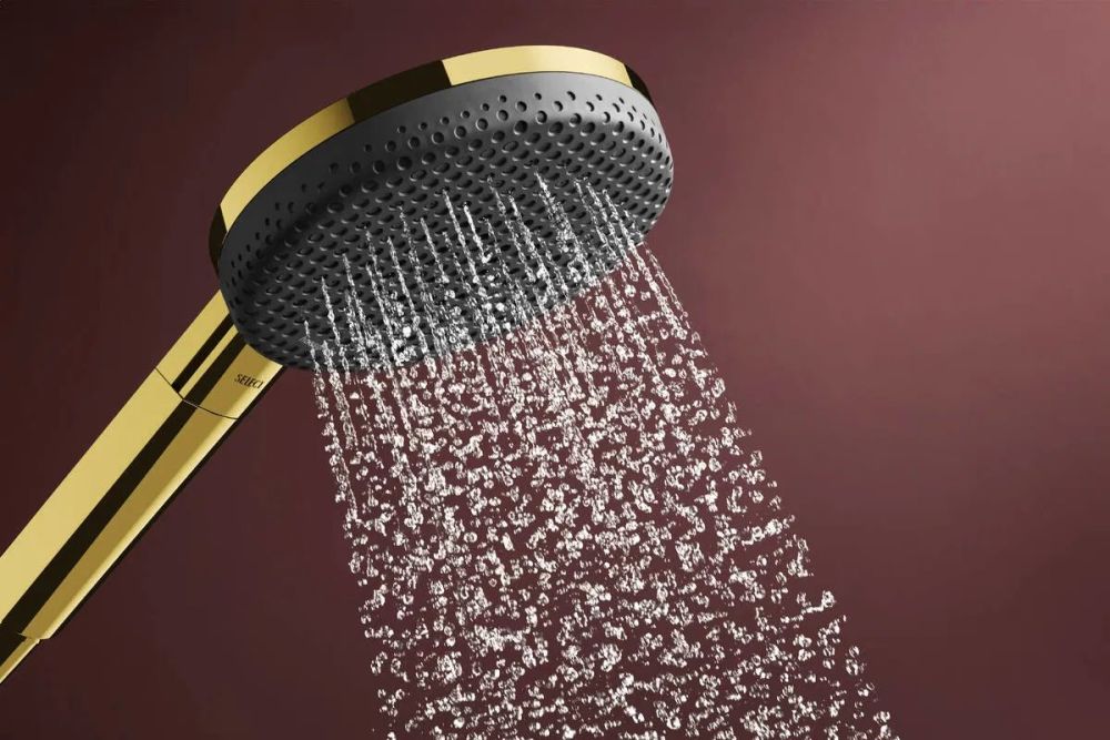 Ручной душ Hansgrohe Raindance Alive S золото 24500990
