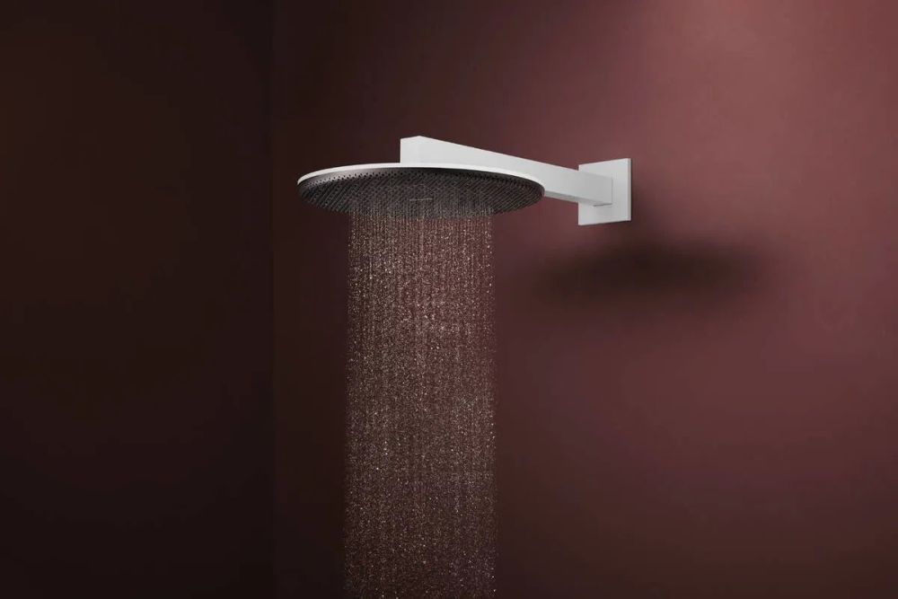 Верхній душ Hansgrohe Raindance Alive S білий матовий 24520700