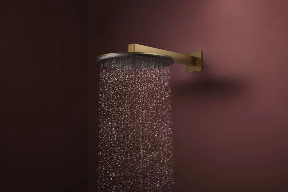 Верхний душ Hansgrohe Raindance Alive S бронза 24521140