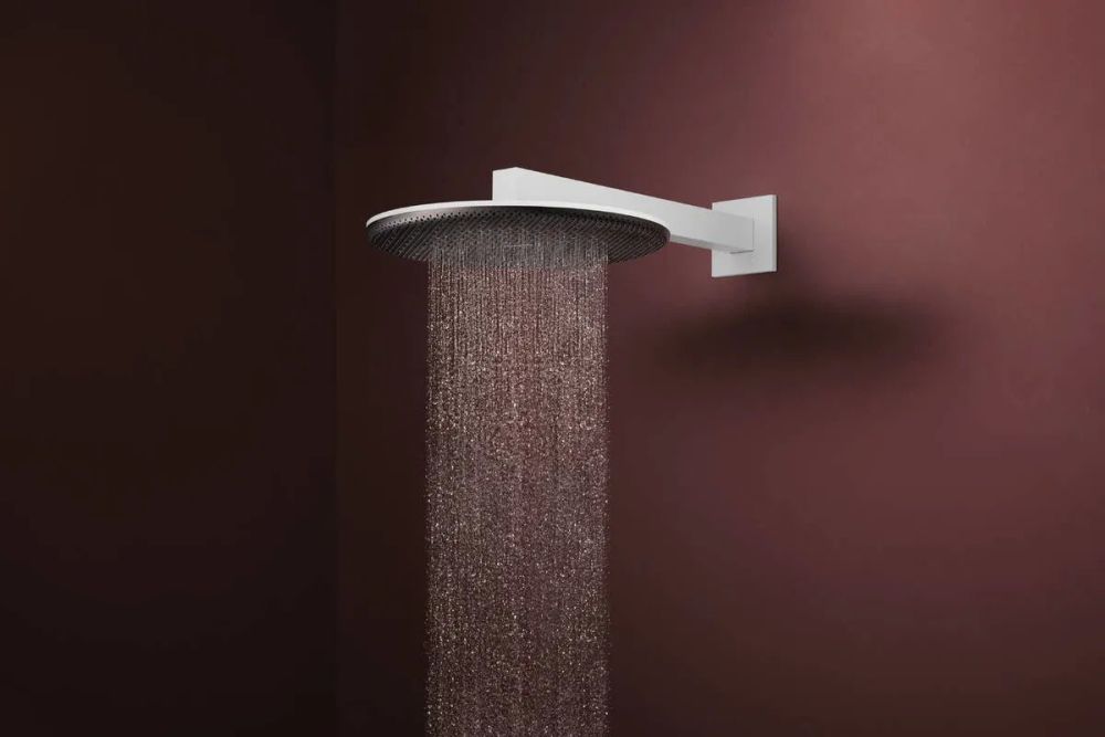 Верхній душ Hansgrohe Raindance Alive S білий матовий 24540700