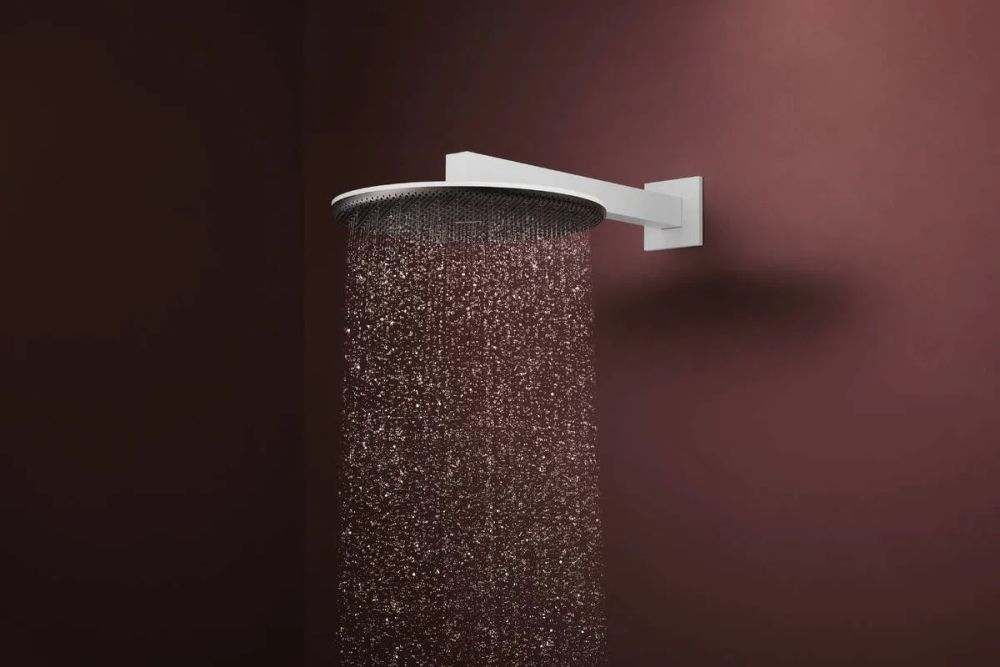 Верхний душ Hansgrohe Raindance Alive S белый матовый 24541700