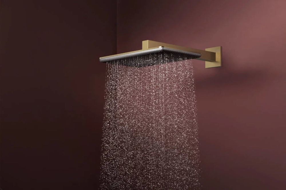 Верхний душ Hansgrohe Raindance Alive Q бронза 24550140
