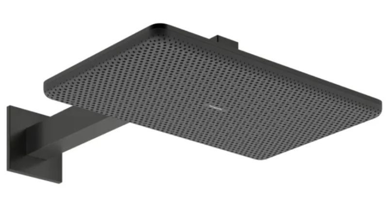 Верхній душ Hansgrohe Raindance Alive Q чорний матовий хром 24550340