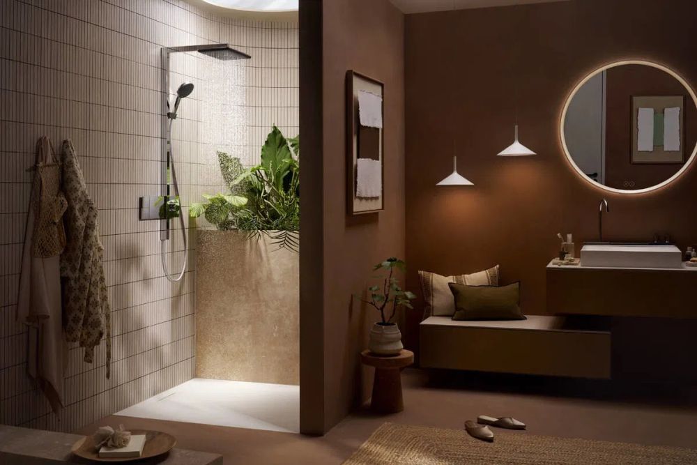 Душевая система с термостатом Hansgrohe Raindance Alive Q хром 24580000