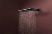 Душова система з термостатом Hansgrohe Raindance Alive Q чорний матовий хром 24580340
