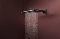 Душова система з термостатом Hansgrohe Raindance Alive Q чорний матовий хром 24581340