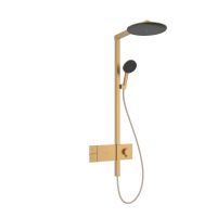 Душова система з термостатом Hansgrohe Raindance Alive S бронза 24582140