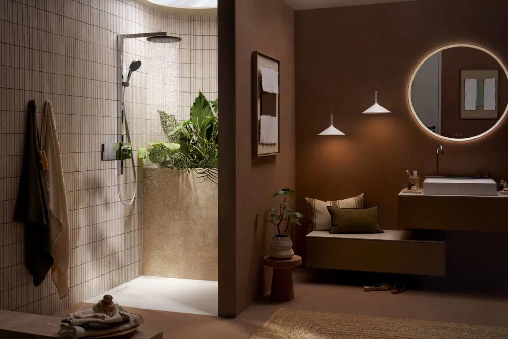 Душова система з термостатом Hansgrohe Raindance Alive S хром 24583000