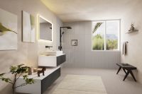 Душова система з термостатом Hansgrohe Raindance Alive Q чорний матовий хром 24590340