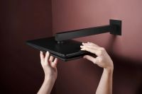Душевая система с термостатом Hansgrohe Raindance Alive Q черный матовый 24590670