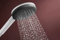 Душова система з термостатом Hansgrohe Raindance Alive Q білий матовий 24590700
