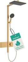 Душевая система с термостатом Hansgrohe Raindance Alive Q бронза 24591140