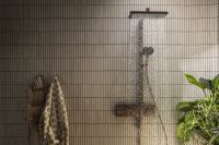 Душевая система с термостатом Hansgrohe Raindance Alive Q бронза 24591140