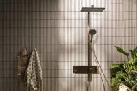 Душевая система с термостатом Hansgrohe Raindance Alive Q бронза 24591140