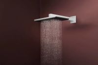 Душевая система с термостатом Hansgrohe Raindance Alive Q белый матовый 24591700