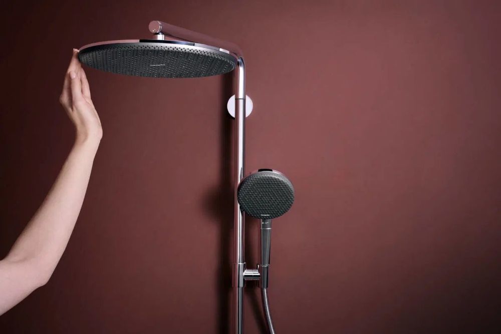 Душова система з термостатом Hansgrohe Raindance Alive S хром 24593000