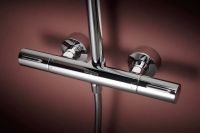 Душова система з термостатом Hansgrohe Raindance Alive S хром 24593000