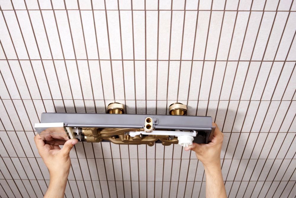Душова система з термостатом Hansgrohe Raindance Alive S білий матовий 24595700